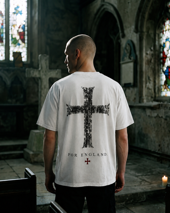FOR ENGLAND WHITE T-Shirt (PREORDER)